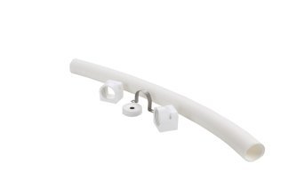 SPDCHN, 3in. Flex Hose Kit-Wht