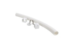 SPDCHN, 3in. Flex Hose Kit-Wht